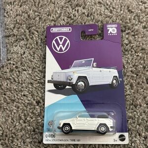 Matchbox volkswagen type 181 or “THING”
